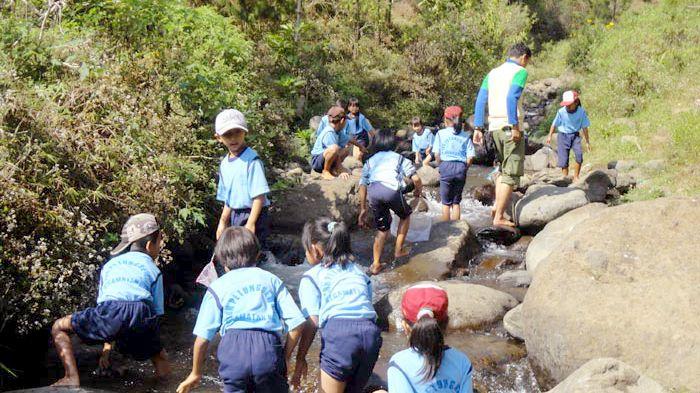 Education of River Ecosystem for Elementary School Children
